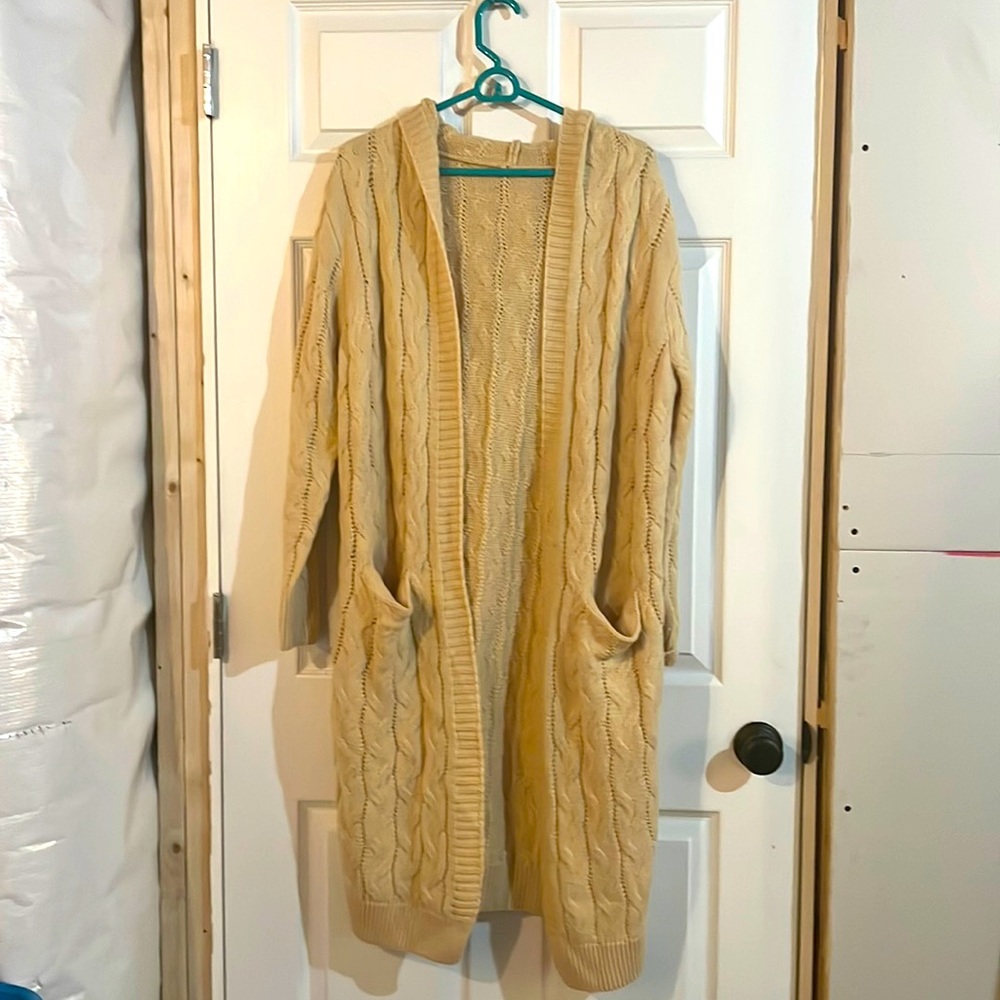 Toasty warm cardigan from Stitch Fix.